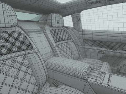 2025 Nio ET9 With Interior 3D 模型