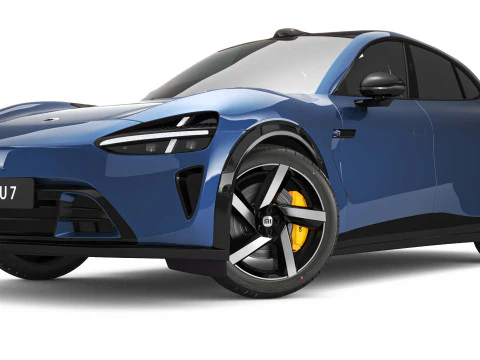 2025 Xiaomi YU7 3D Model