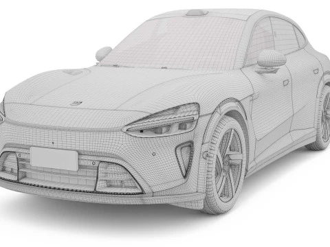 2025 Xiaomi YU7 3D Model