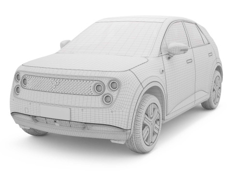2025 Nio Firefly 3D Model