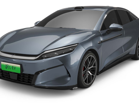 2025 BYD Han L EV 3Dモデル