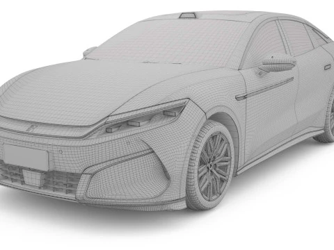2025 BYD Han L EV 3D Model