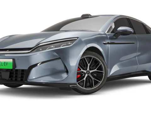 2025 BYD Han L EV 3D Model
