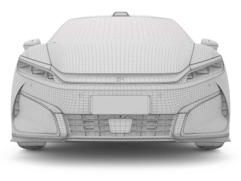 2025 BYD Han L EV 3D Model