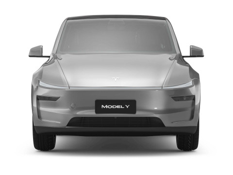 2025 Tesla New Model Y With Two Style Rims 3D Модель
