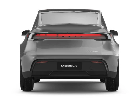 2025 Tesla New Model Y With Two Style Rims 3D Model