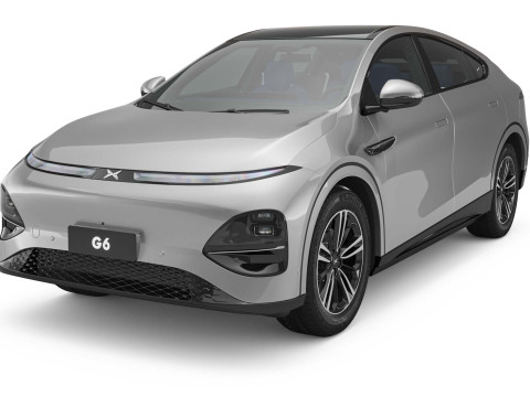 2025 Xpeng G6 With Interior 3D Model