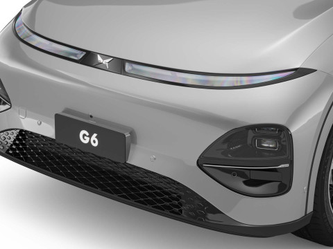 2025 Xpeng G6 With Interior 3D 模型