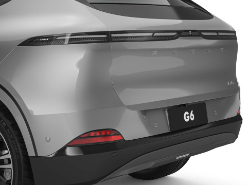 2025 Xpeng G6 With Interior 3D 模型
