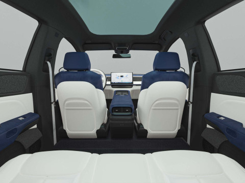 2025 Xpeng G6 With Interior 3D 模型