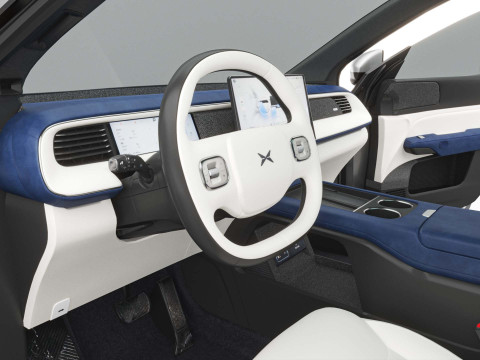 2025 Xpeng G6 With Interior 3D 模型