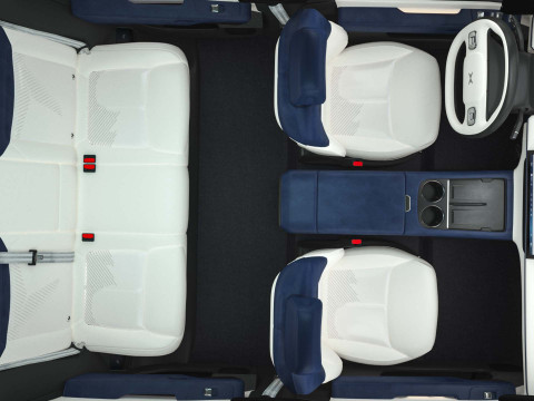 2025 Xpeng G6 With Interior 3D 模型