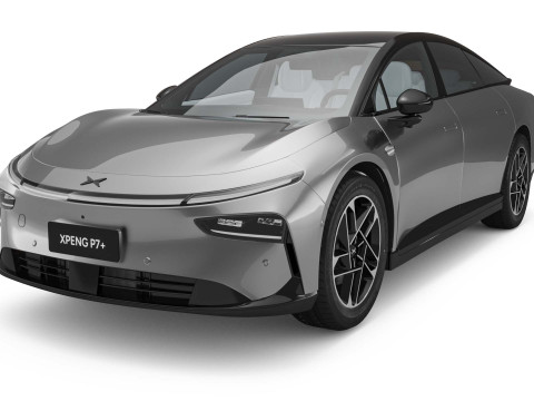 2025 Xpeng P7 Plus With Interior 3D Model