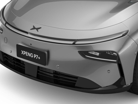 2025 Xpeng P7 Plus With Interior 3D 模型