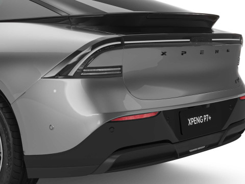 2025 Xpeng P7 Plus With Interior 3D 模型