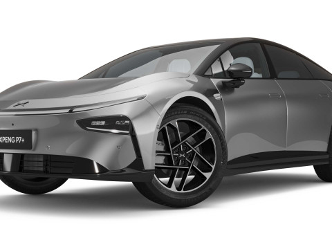 2025 Xpeng P7 Plus With Interior 3D 模型
