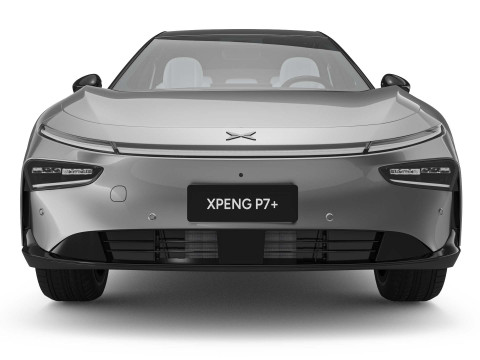 2025 Xpeng P7 Plus With Interior 3D 模型