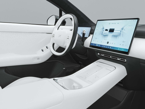 2025 Xpeng P7 Plus With Interior 3D 模型