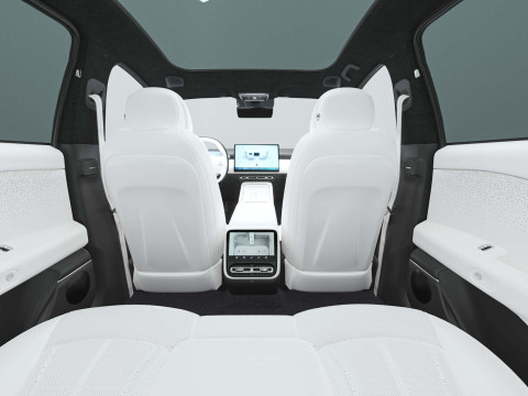 2025 Xpeng P7 Plus With Interior 3D 模型