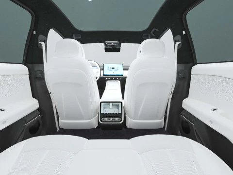 2025 Xpeng P7 Plus With Interior 3D Model