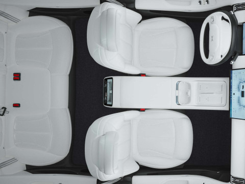 2025 Xpeng P7 Plus With Interior 3D 模型
