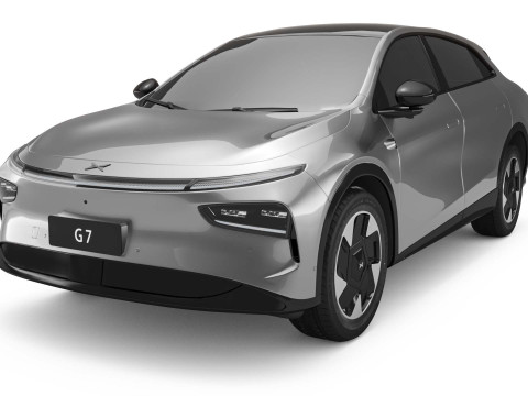 2025 Xpeng G7 3D Model