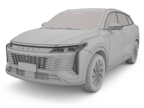2025 Chery Omoda C9 Modelo 3D
