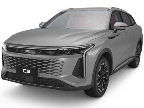 2025 Chery Omoda C9 With Interior 3D Model