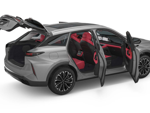 2025 Chery Omoda C9 With Interior Model 3D