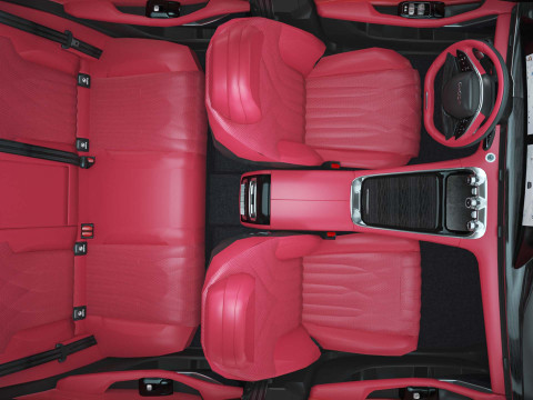 2025 Chery Omoda C9 With Interior Model 3D