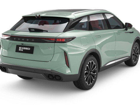 2025 Chery Exeed RX With Interior Model 3D