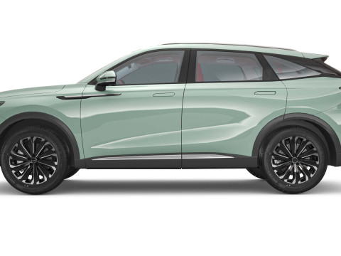 2025 Chery Exeed RX With Interior Model 3D