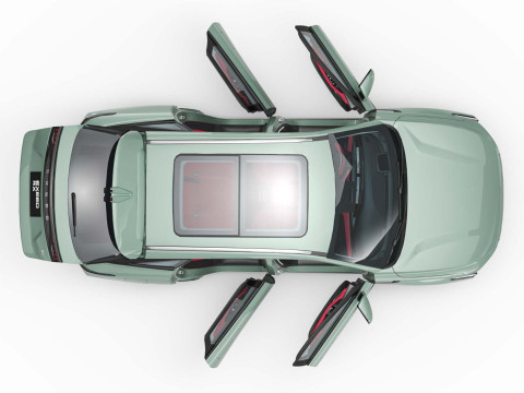 2025 Chery Exeed RX With Interior Model 3D