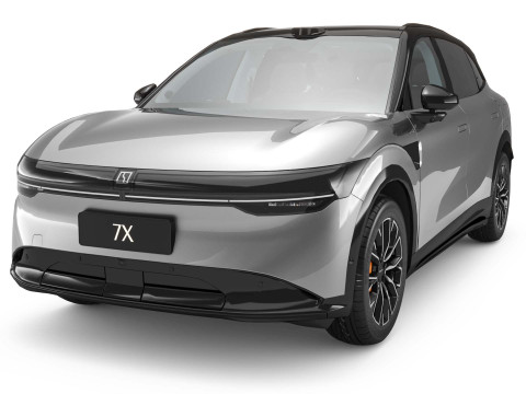 2025 Zeekr 7X With Interior 3D Model