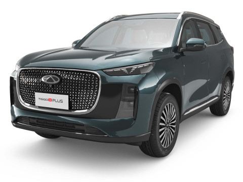 2025 New Chery Tiggo 8 Plus With Interior 3D Model