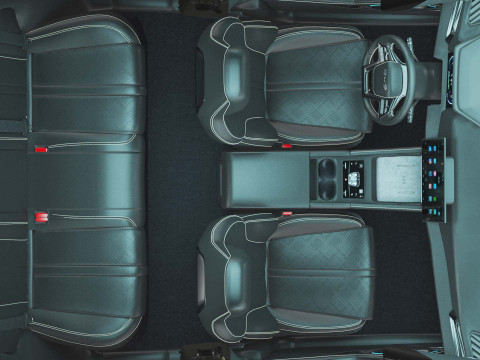2025 BYD Atto 2 With Interior 3Dモデル