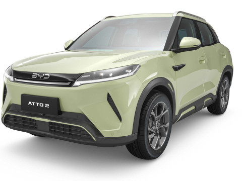 2025 BYD Atto 2 With Interior 3D Model