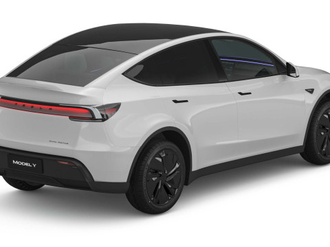 2025 Tesla New Model Y With Interior Include Two Style Rims 3Dモデル