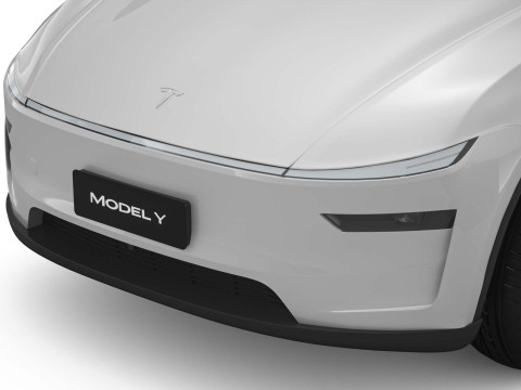 2025 Tesla New Model Y With Interior Include Two Style Rims 3Dモデル