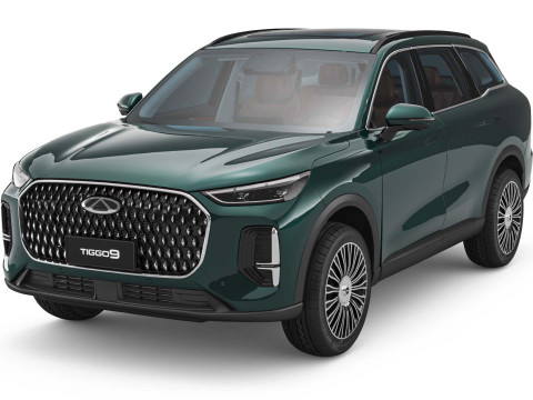 2025 Chery Tiggo 9 with Interior 3D Model