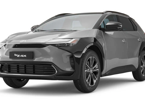 इंटीरियर के साथ 2025 टोयोटा bZ4X 3D मॉडल