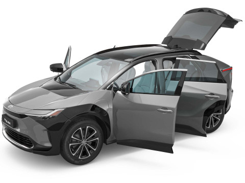 2025 Toyota bZ4X with Interior 3Dモデル