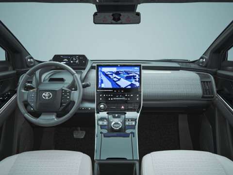 2025 Toyota bZ4X with Interior 3Dモデル