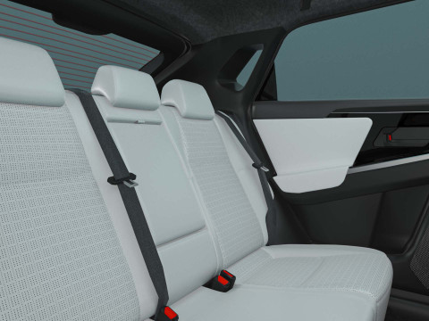 2025 Toyota bZ4X with Interior 3Dモデル