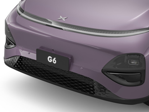 2026 Xpeng G6 With Interior 3D 模型