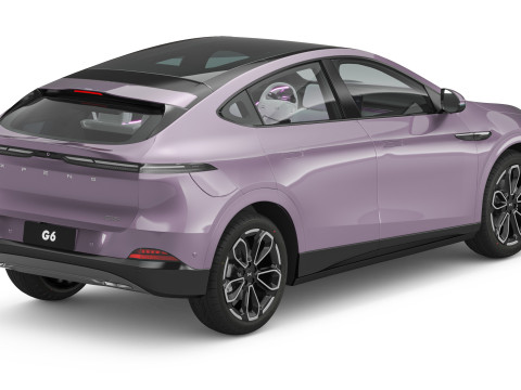 2026 Xpeng G6 With Interior 3D 模型