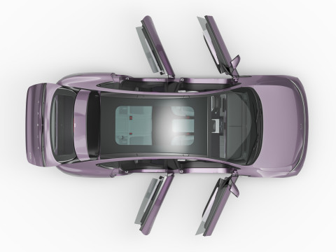2026 Xpeng G6 With Interior 3D 模型