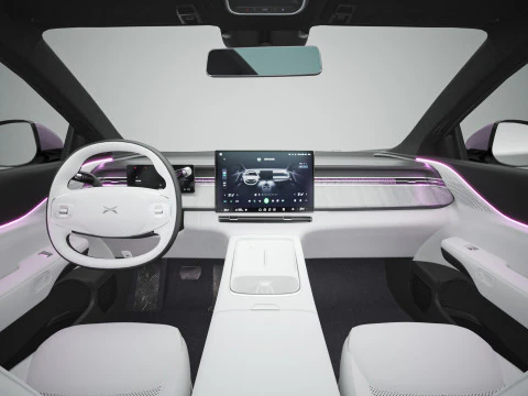 2026 Xpeng G6 With Interior 3D Model