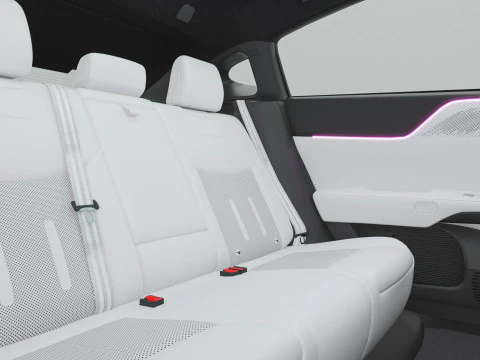 2026 Xpeng G6 With Interior 3D Model