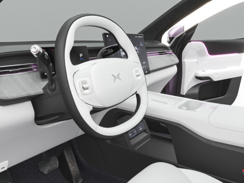2026 Xpeng G6 With Interior 3D 模型